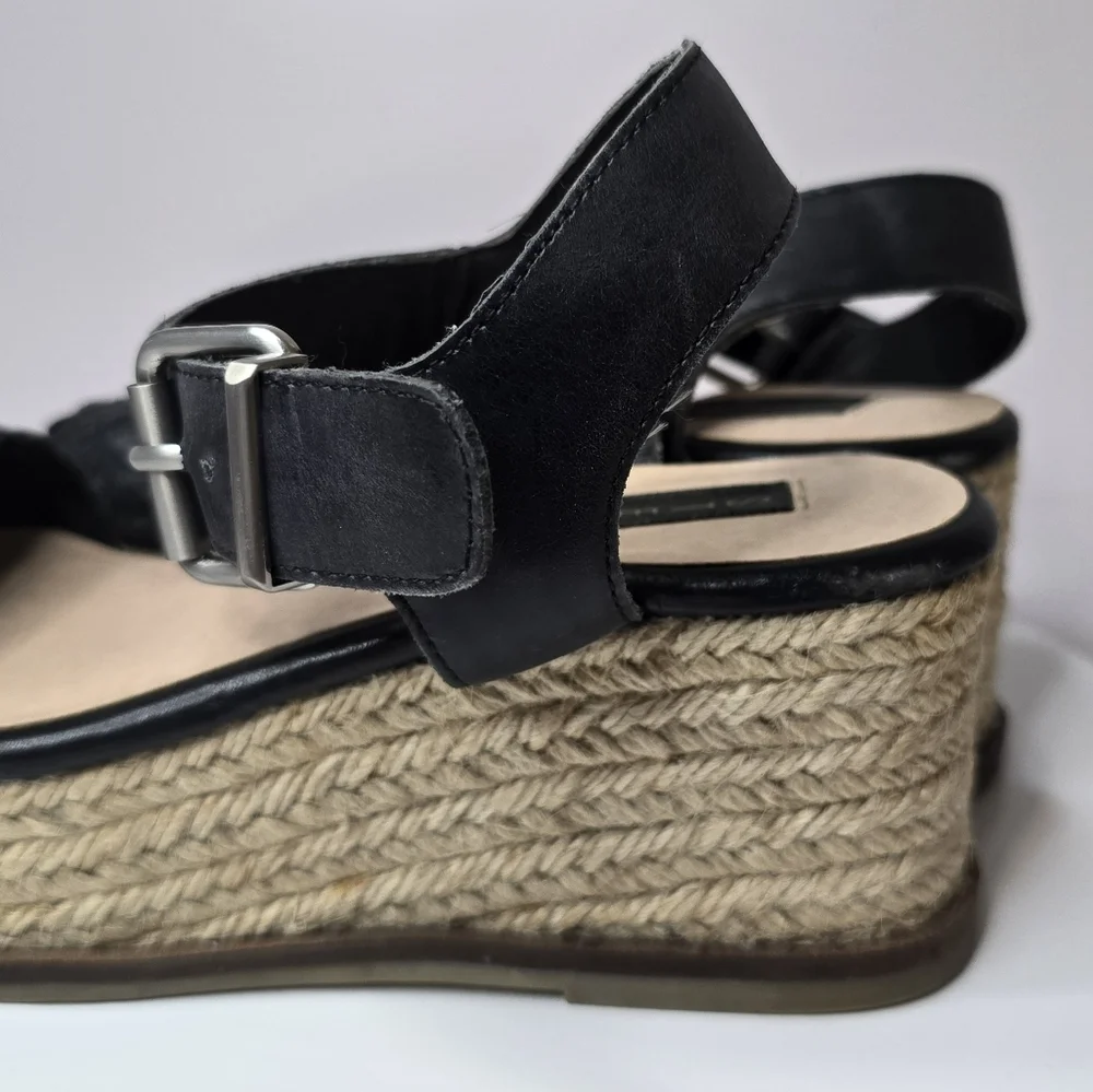 ⭐️40% Off⭐️ Steven by Steve Madden Sabble Black Espadrille Flatform Sandals